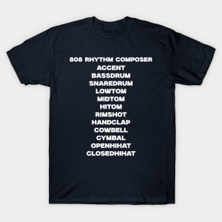 808 rhythm composer T-Shirt